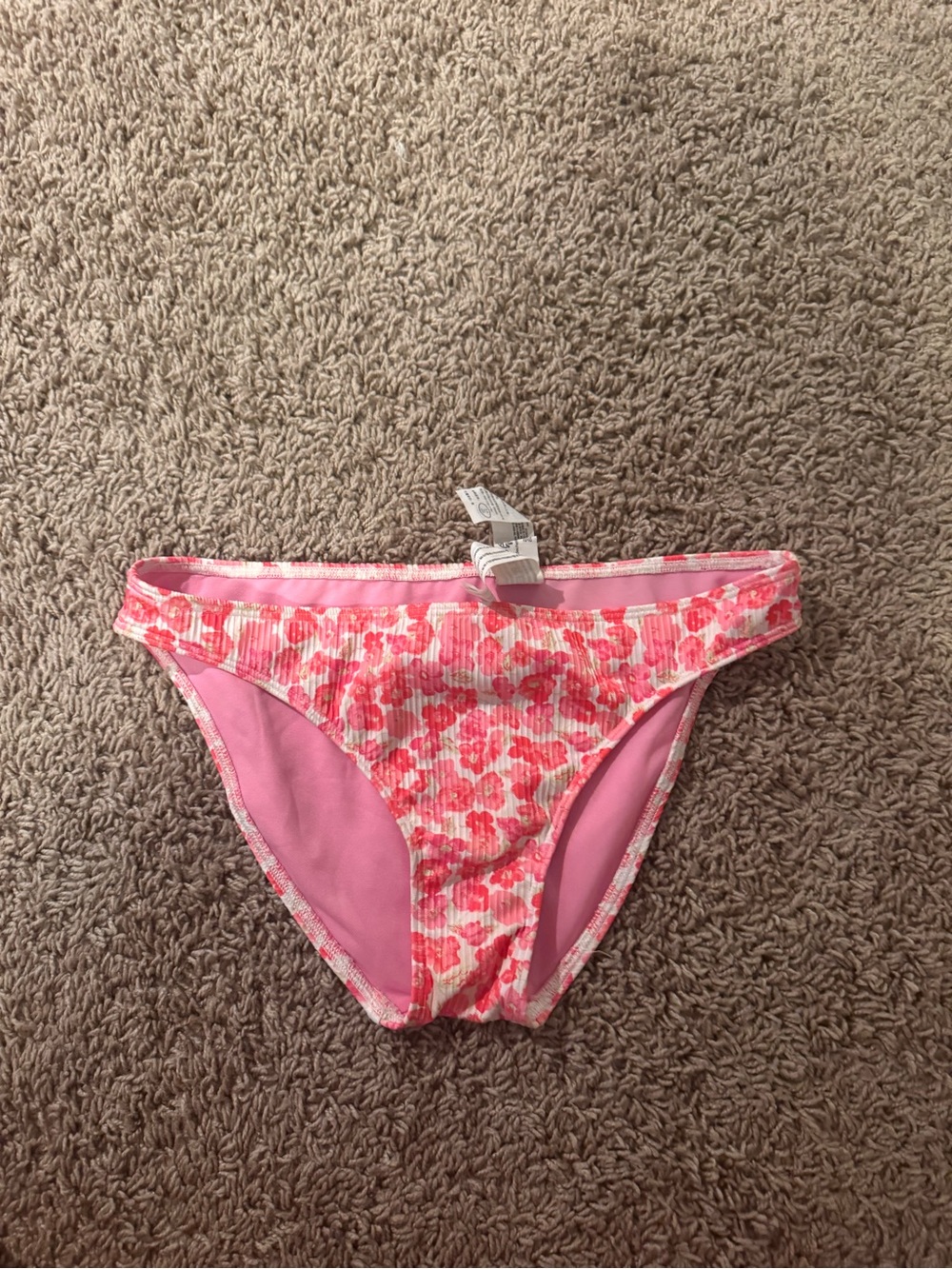 Hollister Pink Floral Girls' Bikini Bottoms